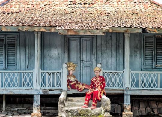 Rumah panggung di Bangka Belitung. (Foto: Instagram)