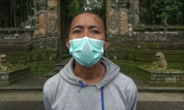 Sangeh pengelola I Made Mohon, pengelola objek wisata Sangeh, Bali. (Foto: iNews/Bagus Alit)
