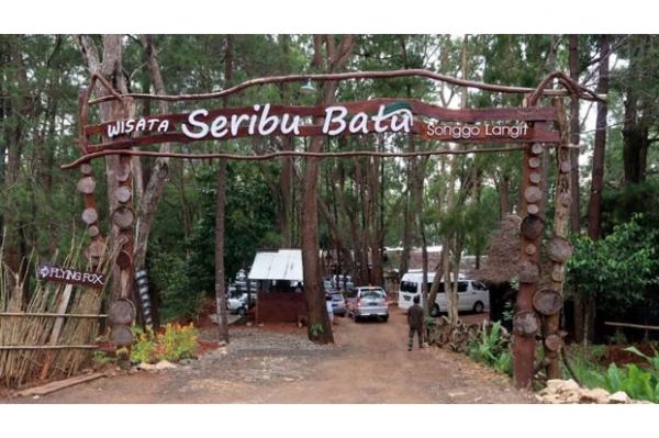 Objek wisata Seribu Batu Songgolangit di Mangunan, Dlingo, Bantul. (Foto : bantulkab.go.id) 