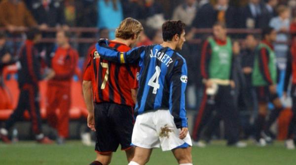 Shevchenko dan Zanetti. (Foto: Getty Images)