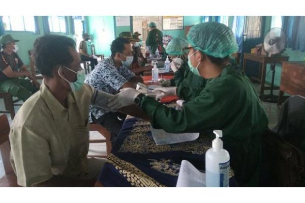 Vaksin Di SMK Kesehatan Bantul SMK Kesehatan di Jalan Parangtritis, Neco, Sabdodadi masuk menjadi salah satu 5 tempat vaksin di Bantul Yogyakarta. (Foto : bantulkab.go.id)