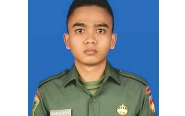 Pratu Ida Bagus Putu S yang gugur di Papua. (Istimewa)