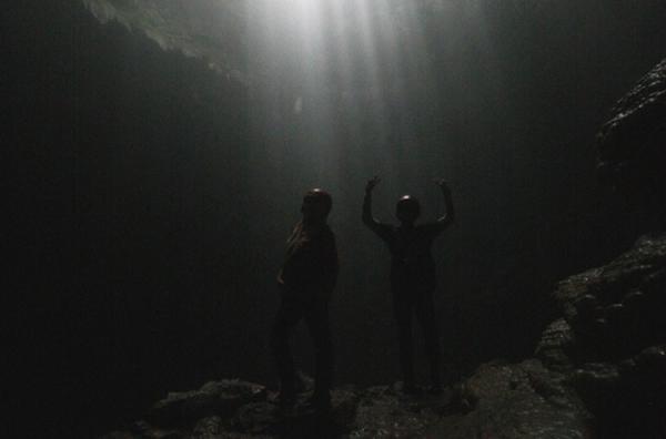 Gua Jomblangan Keindahan di dalam Gua Jomblang, Gunungkidul. (Foto: iNews.id/Suharjono)