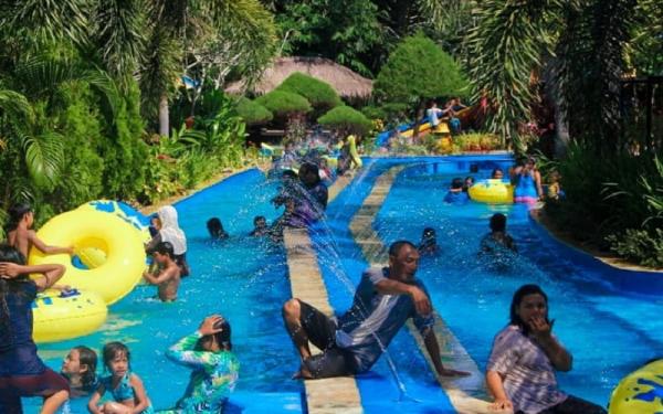 Cafless Water Park Kolam Renang Terdekat di Lombok Barat NTB, Cafless Water Park (Foto: Instagram/Cafless Water Park)