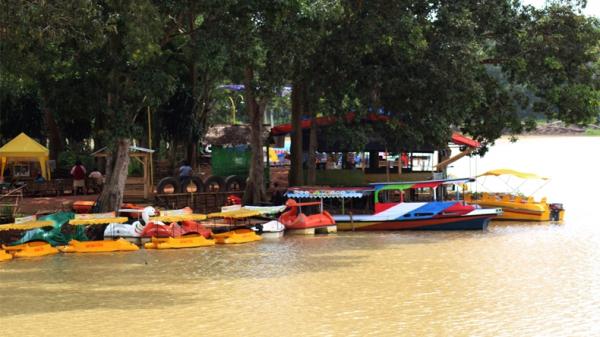 Tempat Wisata di Kota Metro Lampung-1 Tempat Wisata di Kota Metro Lampung, Bendungan Dam Raman (disporapar metrokota)
