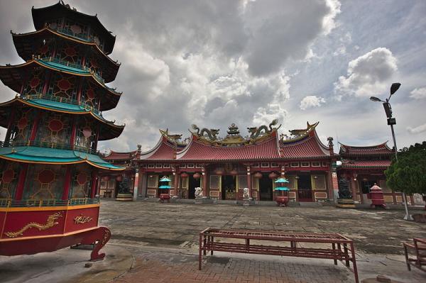 Vihara Gunung Timur Vihara Gunung Timur di Jalan Hang Tuah, Medan Polonia, Kota Medan. (Foto: Wikipedia)