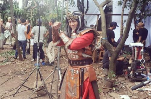 Baron Hermanto Baron Hermanto masih aktif main di film dan produksi sinetron laga. (Foto: IG)
