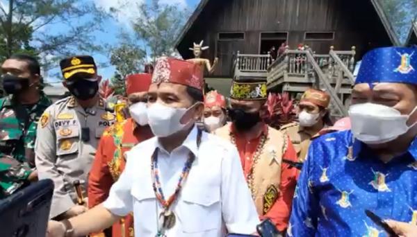 Ketua DAD Kalteng Ketua Dewan Adat Dayak (DAD) Kalimantan Tengah, Agustiar Sabran (Foto: iNews/Sigit Dzakwan)