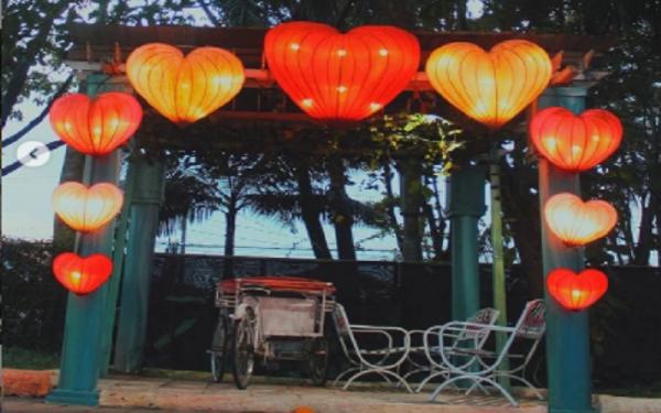Mahakam Lampion Garden Tempat wisata di Samarinda Kalimatan Timur, Mahakam Lampion Garden (Foto: Instagram/Mahakam Lampion Garden)