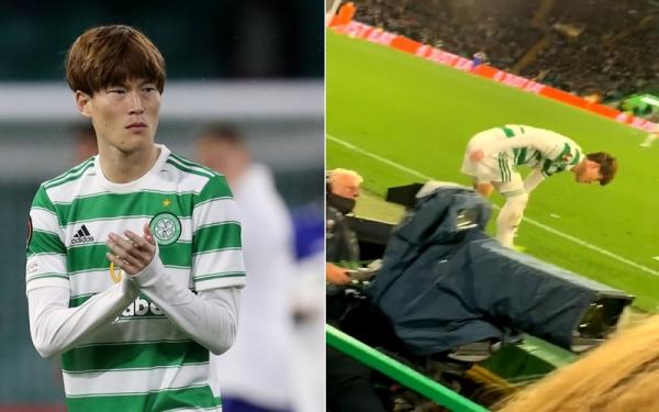 Striker Celtic Kyogo Furuhashi Striker Celtic, Kyogo Furuhashi. (Foto: REUTERS; Twitter/@julieclarkx)