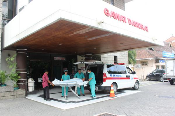 IGD RS Bethesda Yogya RS Bethesda merupkan salah satu rumah sakit swasta besar di Yogyakarta (Foto : Dok bethesda.or.id)