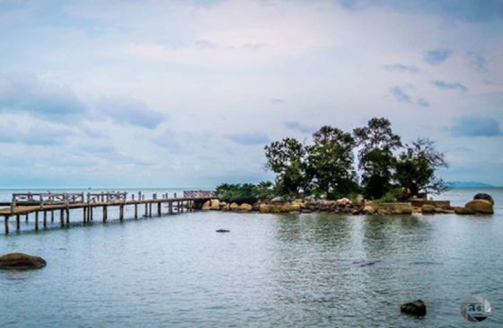 pulau simping (Foto: Instagram/Guzcung)
