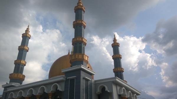 Tempat ibadah di Lampung, Islamic Centre Pesawaran (Dokumen Angga Poepaey)