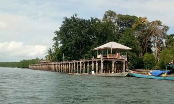 Dermaga Kota Dangar, Kepulauan Aru, Maluku. (Foto Istimewa)
