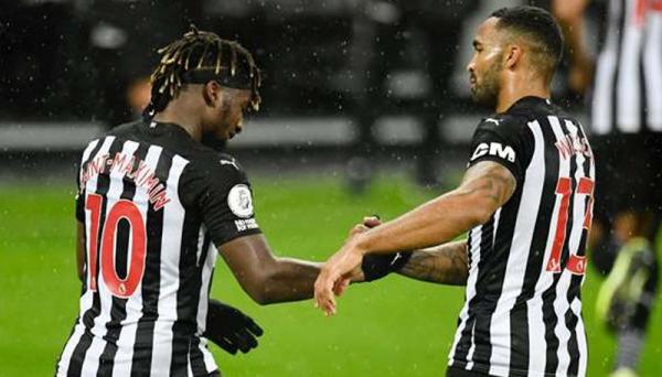 Callum Wilson dan Allan Saint-Maximin Posisi Callum Wilson dan Allan Saint-Maximin tetap aman meski Newcastle United baru diakuisisi Pangeran Arab Saudi. (Foto: NUFC)