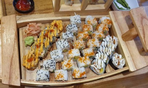Sushi Sora Sushi Sora Pontianak. (Foto: Instagram @sunshinetour88)