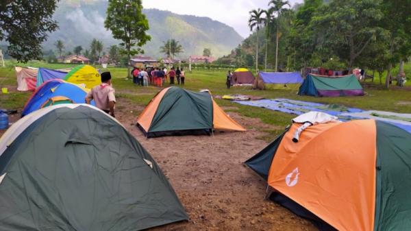 Tempat Camping di Sumatera Barat-1 Tempat Camping di Sumatera Barat, Camping Area Sarasah Pincuran Tigo (Dokumen Febrian Rian)