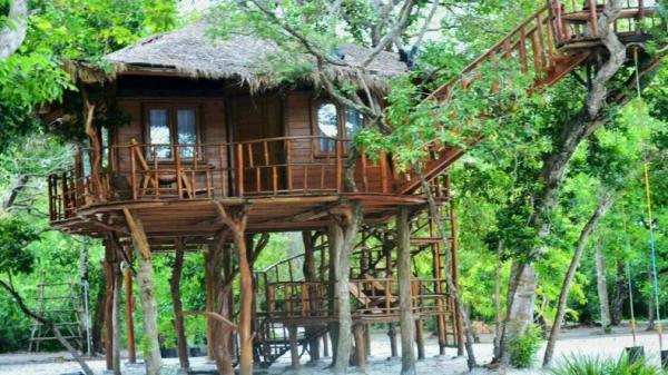 Leebong Island Resort. Leebong Island Resort, tempat menginap di Bangka Belitung. (Sumber: @leebongisland on Instagram)