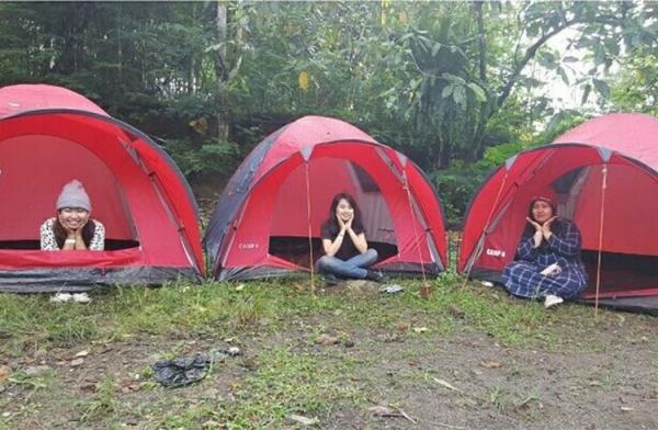 Sinolewah camping Ground menjadi salah satu tempat camping di Sleman. (Foto: IG/Yuni_angelina_)