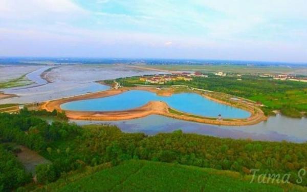 Danau Teluk Seruo Danau Teluk Seruo juga berada di Tanjung Senai tepatnya di belakang Komplek Perkantoran Pemkab Ogan Ilir. (Foto: Instagram/@muhamadiman.budiutama)