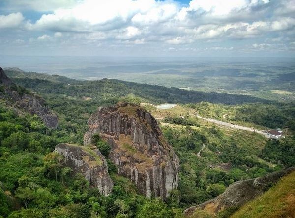 Nglanggeran Gunung Api Purba Ngelanggeran. (Foto: Instagram/@galangkrsnt)