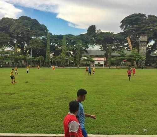 Lapangan Unhas Lapangan Universitas Hasanuddin. (Foto: IG Gufijuno)