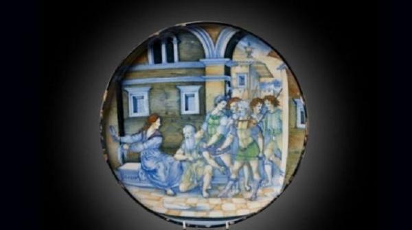 harta karun piring langka samson delilah Piring langka samson delilah. (Foto: Tangkapan layar situs lyonandturnbull.com)