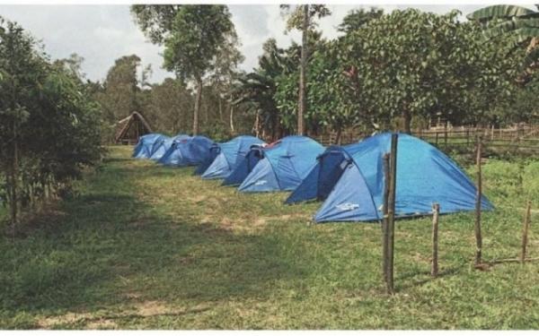Kampung Gelam Kampung Gelam merupakan salah satu tempat camping di Sumatera Selatan yang wajib masuk daftar. (Foto: Instagram)