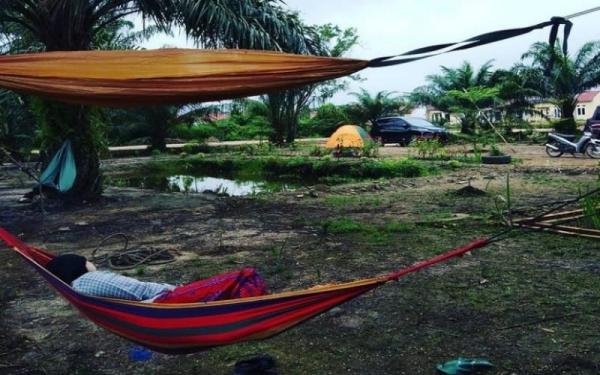 Momma Fun Camp Momma Fun Camp, tempat alternatif camping di Sumatera Selatan ini berada di Talang Kelapa Banyuasin. (Foto: Instagra,)