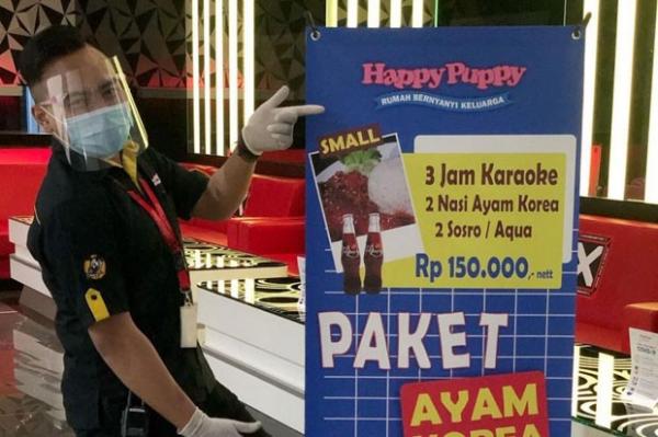 Happy Puppy Happy Puppy lokasinya di Jalan Ring Road Utara No 33, Manggung, Caturtunggal, Depok, Sleman. (Foto : Ist)