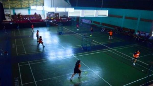 BIKASOGA Pemain bulutangkis berlaga di Bikasoga Sport Center Bandung. (Facebook/BIKASOGA)