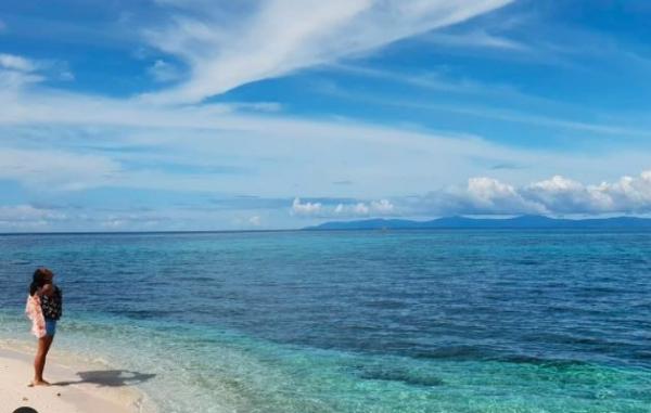 Pulau Adranan di Kota Tual Maluku. (Foto: Instagram)