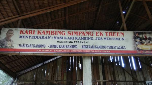 Tempat makan di Aceh Utara, Kari Kambing Simpang Ek Tren (Dokumen/Charles Pierre)