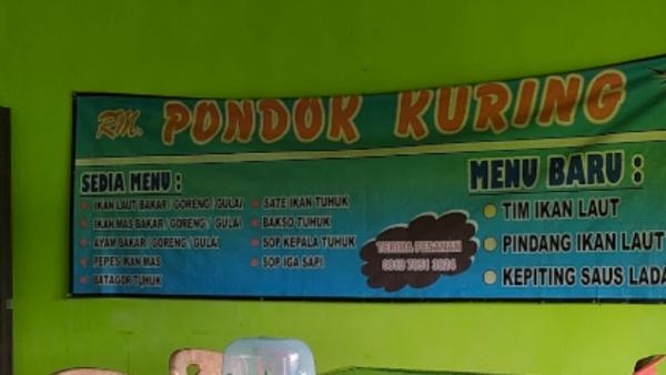 Tempat makan di Pesisir Barat Lampung Tempat makan di Pesisir Barat Lampung, Pondok Kuring (Dokumen/Fajri Muharram)