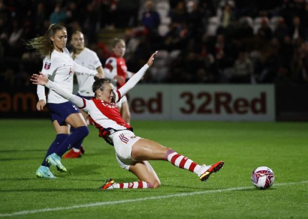 Caitlin Foord salah satu penyerang tajam milik klub Liga Inggris Arsenal. (foto: REUTERS).