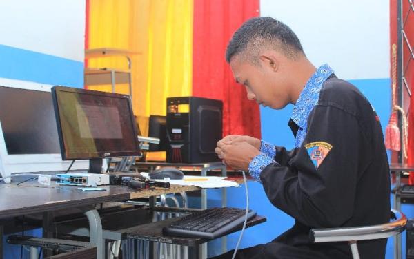 SMK Az-Zawiyah T Pelajar SMK SMK Az-Zawiyah Tanjung Batu Ogan Ilir. (Foto: Ist)