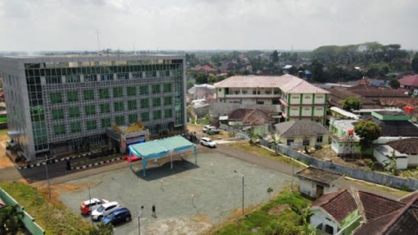 Gedung serbaguna Asrama Haji Bandarlampung Gedung serbaguna Asrama Haji Bandarlampung. (Foto: Istimewa).