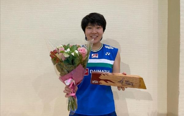 Akane Yamaguchi menang Tunggal putri Jepang Akane Yamaguchi tampil luar biasa dengan meraih dua gelar juara di Denmark Open 2021 dan French Open 2021. (foto: Instagram/akane.yamaguchi66).