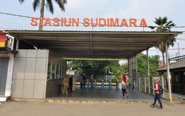 Stasiun Tangerang Selatan Sudimara Stasiun Sudimara di Tangsel, Banten. (Foto: heritage.kai.id)