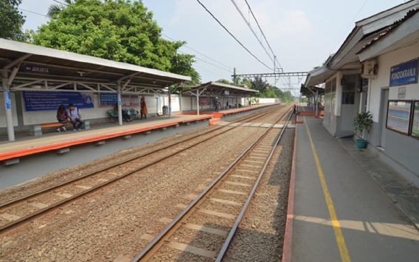 Stasiun Tangerang Selatan Pd Ranji Stasiun Pondok Ranji di Tangsel, Banten. (Foto: heritage.kai.id)