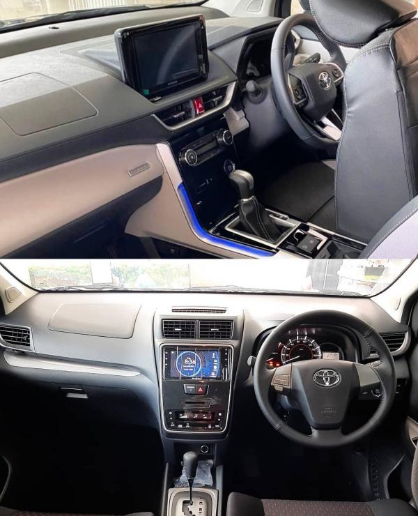 Perbedaan interior Toyota Veloz baru dan lama