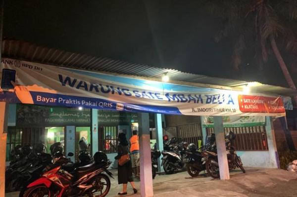 Sate Mbak Bella Sate Klatak Mbak Bella ada di dua tempat. Di kompeks pasar lama Imogiri dan Jalan Imogiri TRimulyo Jeti Bantul. (Foto : Ist)