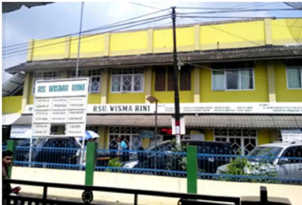 RS Wisma Rini Pringsewu RS Wisma Rini Pringsewu, Lampung. (Foto: Facebook)