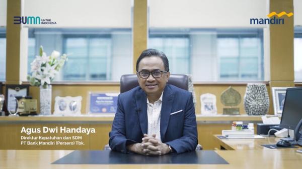 Direktur Kepatuhan dan SDM PT Bank Mandiri Agus Dwi Handaya. (Foto: dok Mandiri)