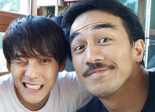 Artis Indonesia pernah kolaborasi dengan bintang Korea, Joe Taslim dan Minhyuk BTOB. (Foto: Instagram)