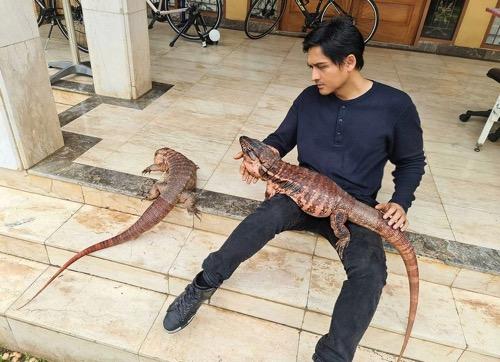 Artis yang pelihara binatang paling banyak. (Foto: Instagram)