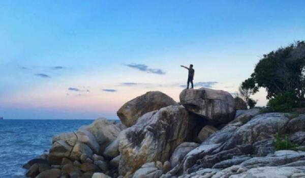 Pantai Parai Tenggiri Pantai Parai Tenggiri (Foto: IG @indotravelpedia)