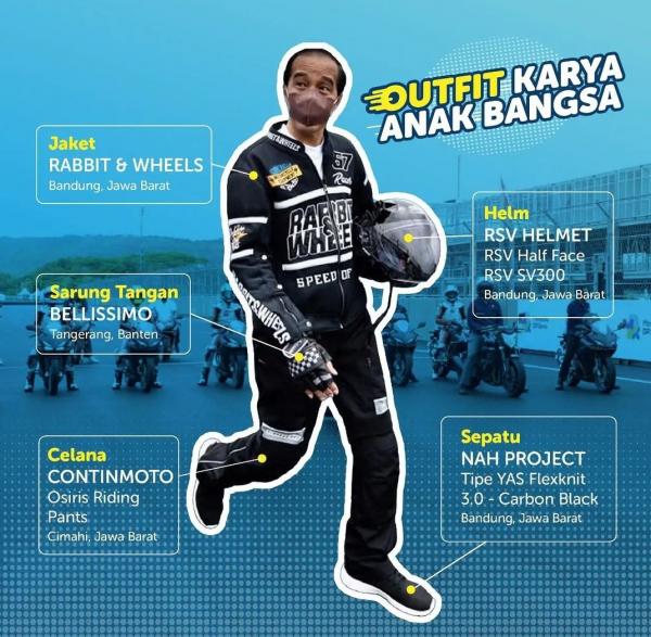 Outfit Jokowi