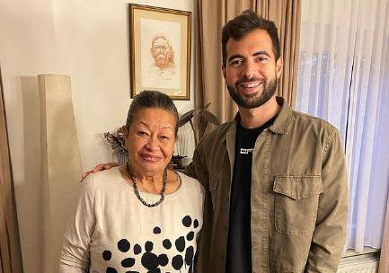 Jordi Amat bersama neneknya yang berdarah Indonesia. (Foto: Instagram/@jordiamat5)