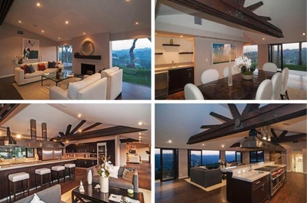 Rumah Mewah Chris Evans Penampakan rumah mewah Chris Evans di Los Angeles.
